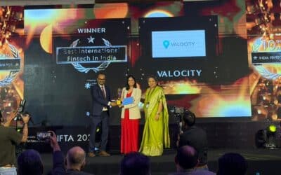 Valocity makes history, winning International Fintech of the Year in India